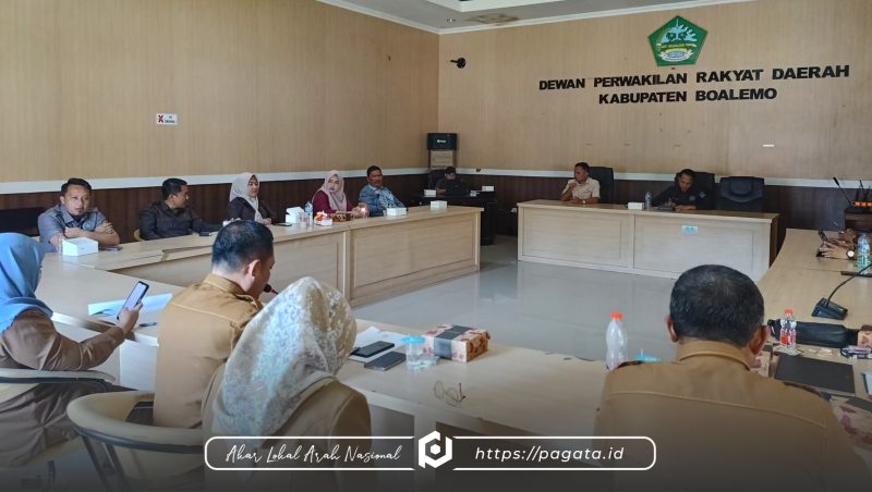 RDP Gabungan Komisi DPRD Boalemo (foto : Humas)