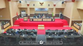 Ruang Paripurna DPRD Kabupaten Boalemo (Foto: Humas DPRD)