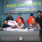 Satreskrim Polres Boalemo dalam konferensi pers (Dok. pagata)