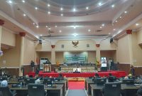 Rapat Paripurna Istimewa DPRD Boalemo (foto : Humas)