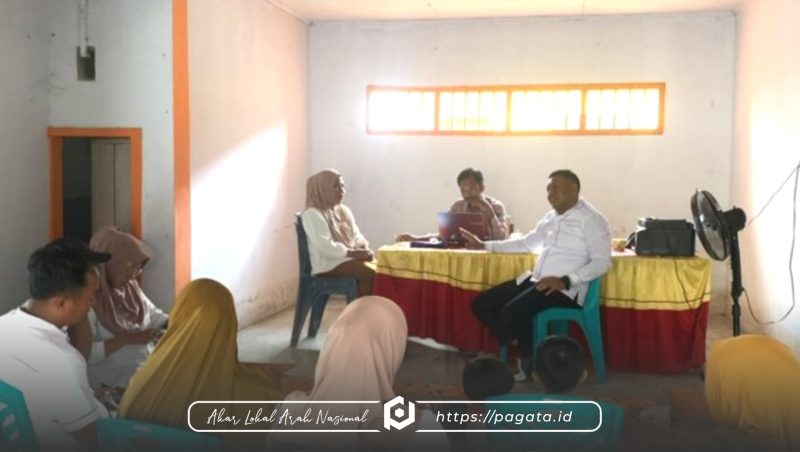 Agenda Reses Anggota DPRD Arman Naway di Desa Kuala Lumpur.