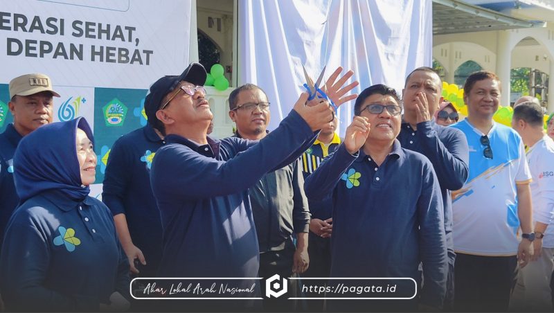 Pencengan HKN ke-61 tingkat Kabupaten Boalemo (Dok. Redaksi pagata)