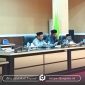 Ketua DPRD Boalemo, Karywan Eka Putra Noho. Saat memimpin sidang paripurna. Foto/humas DPRD