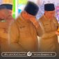 Kepala Dinas, Drs. Irwan Dai, M.Pd saat terlihat dalam suasana haru (Kolase foto redaksi)