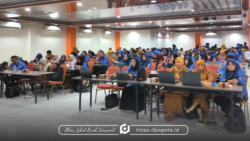 Kegiatan Optimalisasi Pengelolaan dan Pertanggungjawaban Dana BOS bagi satuan pendidikan SD dan SMP se-Kabupaten Boalemo. Foto/Eustas Kidd