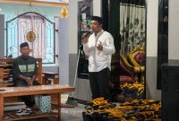 Ketua DPD NasDem, Arman Naway, saat memberikan sambutan dalam moment buka puasa bersama. Dok: @redaksi