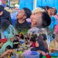 Potret keseruan lomba dan open house pada moment ketupat. dok/@redaksi