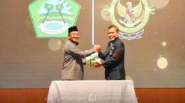 Pemkab Boalemo Serahkan Laporan Keuangan ke BPK Gorontalo Oleh Bupati Boalemo. foto/@ist