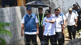 Irjen KKP Tinjau Lokasi Kampung Nelayan Merah Putih di Boalemo, Sebut Jadi Prioritas. Foto/@ist