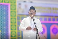 Hadapi Tantangan Zaman, Bupati Rum Pagau Ajak Orang Tua Cetak Generasi Penghafal Al-Qur'an. Foto/@mitro.narasi21