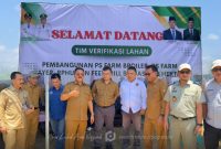 Pemerintah Kabupaten Boalemo bersama Direktorat Jenderal Peternakan dan Kesehatan Hewan Verifikasi Lahan untuk Kawasan Industri Peternakan Modern. Foto/@mitro.narasi21