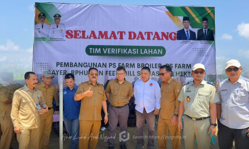 Pemerintah Kabupaten Boalemo bersama Direktorat Jenderal Peternakan dan Kesehatan Hewan Verifikasi Lahan untuk Kawasan Industri Peternakan Modern. Foto/@mitro.narasi21