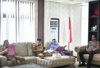 Pimpin Rakor Forkopimda, Rum Pagau Tegaskan Aturan Program Makan Bergizi Gratis. Foto/@ist.