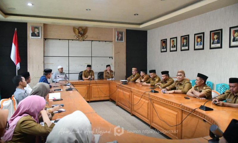 Rapat Kordinasi Pemkab Boalemo dalam Agenda Ramadhan Fair Foto/@ist