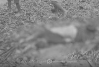 Satu korban saat ditemukan. Foto/cepturan video