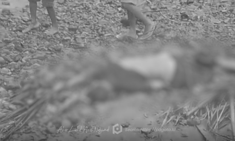 Satu korban saat ditemukan. Foto/cepturan video