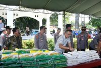 Pemkab Boalemo Sebut Gerakan Pangan Murah Polres Jadi Solusi Tekan Harga Pokok. Foto/@ist.