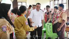 Pramuka Boalemo Menuju Puncak Jamnas XII 2026. Fot/@ist.