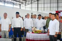 Bupati Rum Pagau, Bersama Unsur Forkopimda Serta Pimpinan OPD Terkait Hadiri Peresmian Koperasi Desa Merah Putih, Boalemo Resmi Menjadi Bagian Program Strategis Nasional. Foto/@rio.kominfo