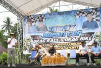 Wakil Bupati Boalemo, Lahmuddin Hambali mentup kegiatan. Foto/@ist.