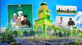 Haul Akbar di Boalemo Jadi Momentum Pertemuan Emosional Lintas Generasi Abna Alkhairaat. Foto/kolase @redaksi