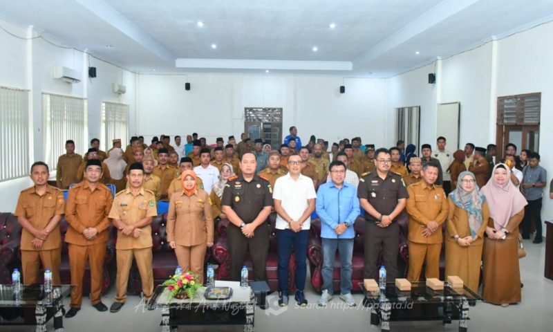 Transparansi dana desa, Pemkab Boalemo kini seriusi terapkan sistem keuangan Digital. Foto/@ist.