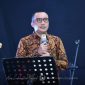 Wakil Bupati Boalemo, Lahmuddin Hambali, S.Sos. M.Si saat hadir disalah satu hajatan pernikahan. Foto/dokumentasi pribadi
