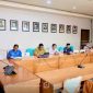Wakil Bupati Boalemo, Lahmuddin Hambali mempiin rapat koordinasi bersama panitia tahunan. Foto/@ist.