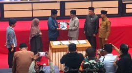 Pemkab Boalemo Serahkan Rancangan KUA-PPAS 2027. Foto/@redaksi