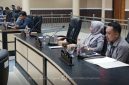 Anggota Legislatif DPRD Boalemo, Aris Munandar Rahim, Saat Menyampaikan Pandangan Fraksi Dalam Rapat Paripurna. Foto/@humas.dprdboalemo