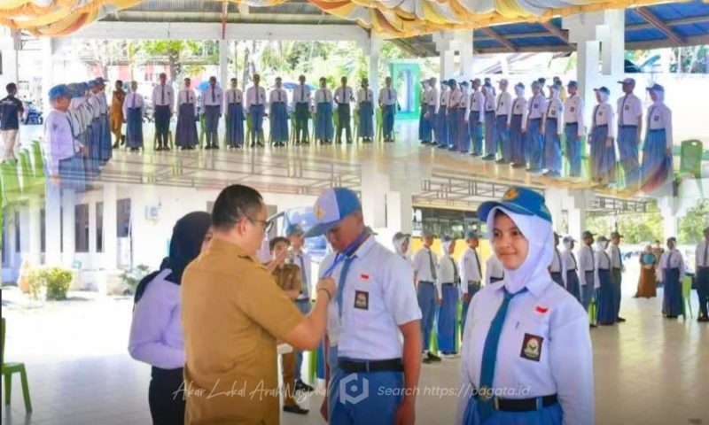 Pemkab Boalemo Resmi Mulai Pemusatan Latihan Paskibraka 2026 Menjelang HUT ke-81 RI. Foto/@ist.redaksi