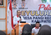 Wakil Bupati Boalemo, Lahmuddin Hambali Tekankan Transparansi dan Akuntabilitas dalam Pembangunan Desa. Foto:/@forkopimda