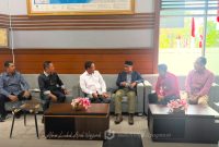 Pemkab Boalemo saat silaturahmi dengan BKN Pusat. Foto/@ist.