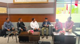Pemkab Boalemo saat silaturahmi dengan BKN Pusat. Foto/@ist.