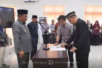 Pelantikan Direktur RSCG Boalemo, Oleh Bupati Rum Pagau