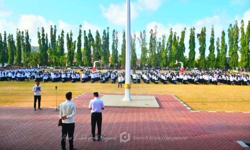 Apel Awal Bulan Dilungkan Pemkab Boalemo. Foto/@prokopim