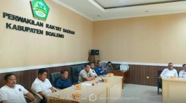 Soal Keluhan Warga Batu Kramat, DPRD Boalemo Minta Dinas Teknis Tak Sekadar Catat Hasil RDP. Foto/@humas.dprdboalemo